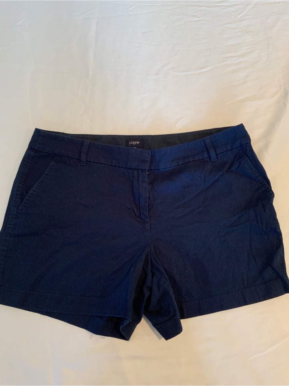 J. Crew Dark Navy Women’s Chino Bermuda Shorts